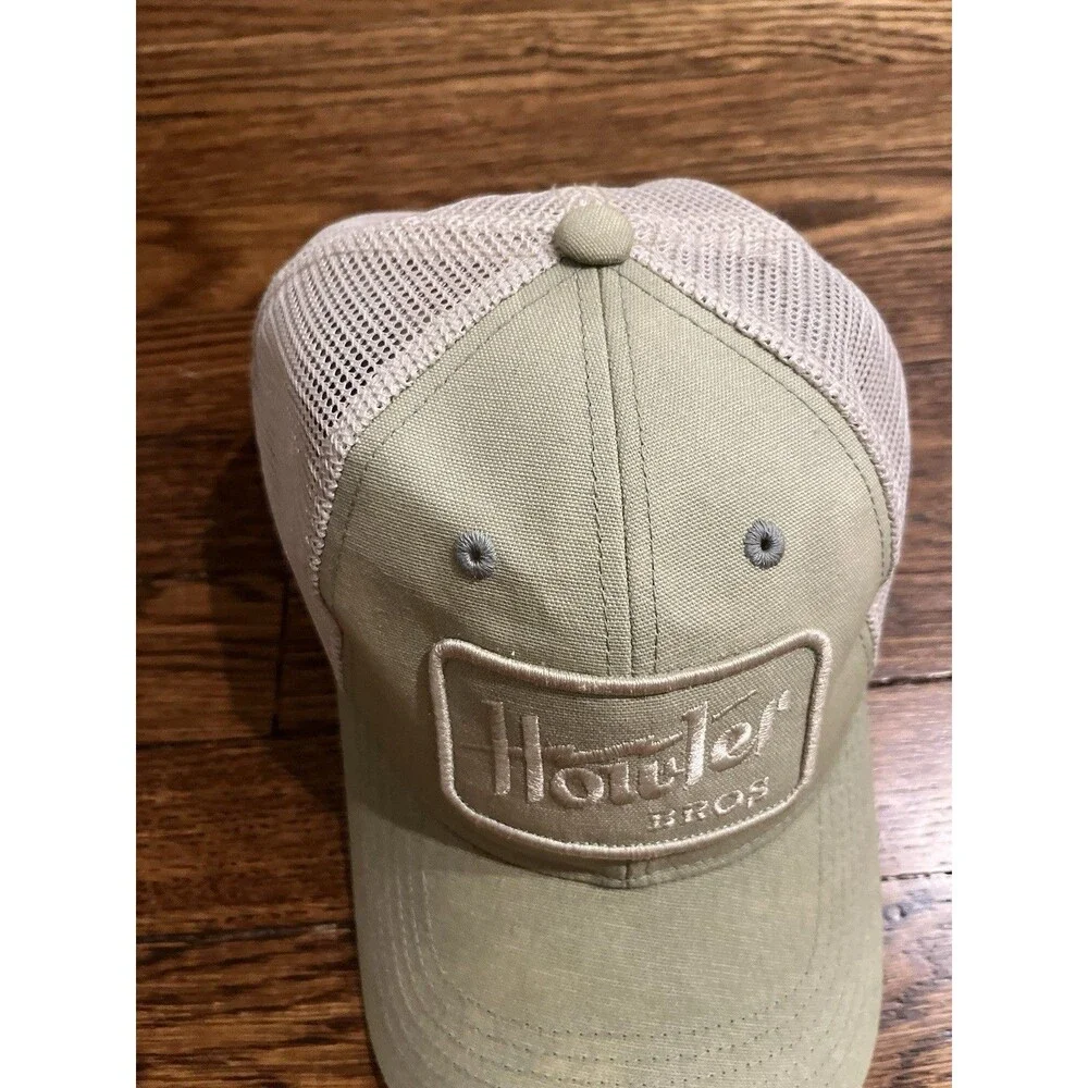 Howler Bros Hat Cap Snap Back One Size Green Mesh Trucker Mens Logo Outdoor